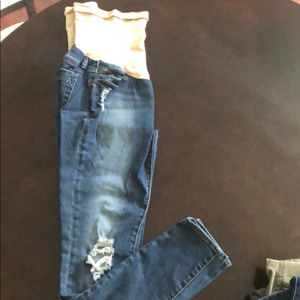 Maternity jeggings
